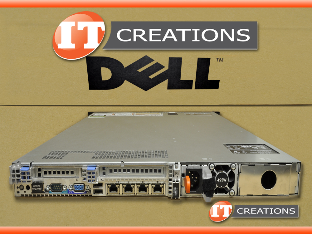 dell r620 8 bay server two e5-2650lv2 1.