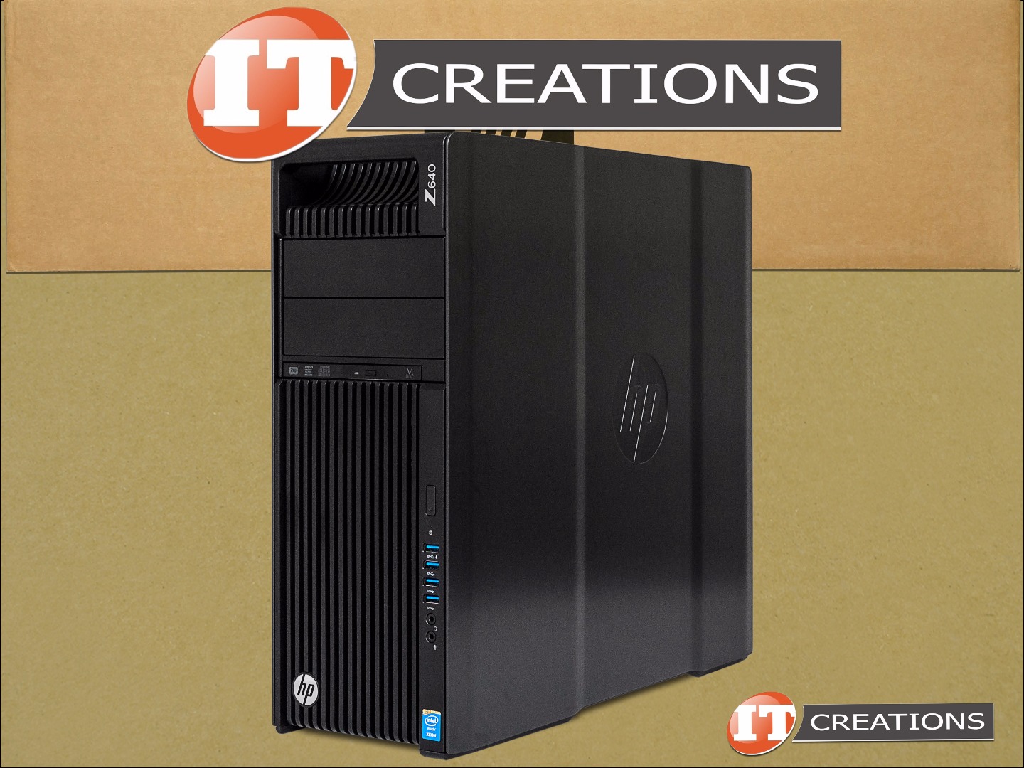 HP Z640 Workstation W10 E5-2690V4 2.6GHZ 64GB 500GB SSD No Vid