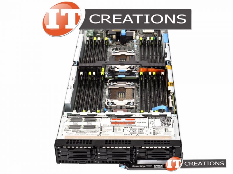 DELL POWEREDGE FC630 E5-2620V3 2.4GHZ 64GB NO HDD S130