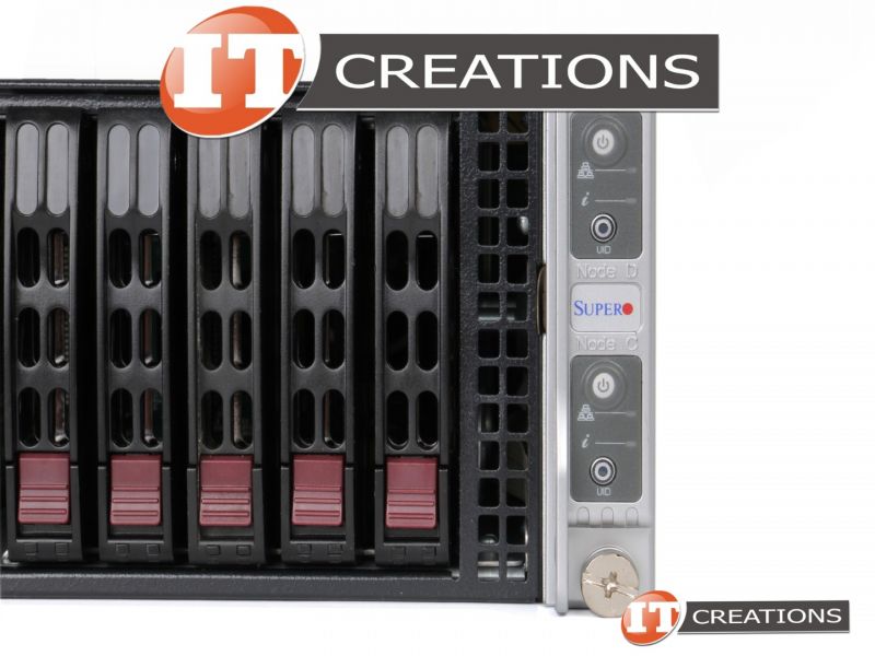 SUPERMICRO 2028TP-HTTR SERVER 8 X E5-2620V3 2.4GHZ 2048GB NO HDD video